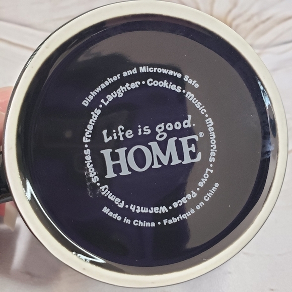 Life Is Good Local USA Coffee Mug Black Diner Style - Picture 6 of 7